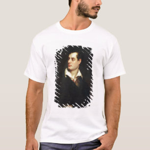 Camiseta Retrato do senhor Byron (1788-1824) (óleo em