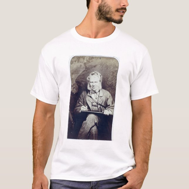 Camiseta Retrato do senhor Edwin Landseer (1802-73) (albume (Frente)