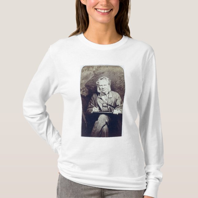 Camiseta Retrato do senhor Edwin Landseer (1802-73) (albume (Frente)
