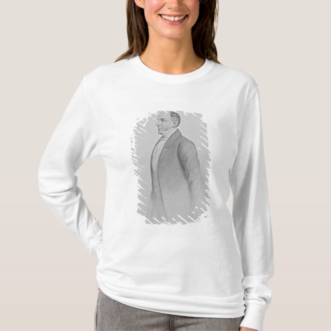 Camiseta Retrato do senhor James R.G. Graham (Frente)