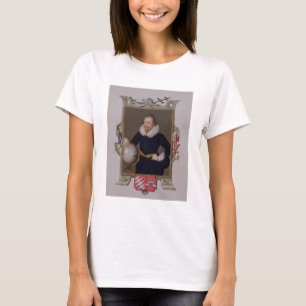 Camiseta Retrato do senhor Walter Raleigh (c.1552-1618) de