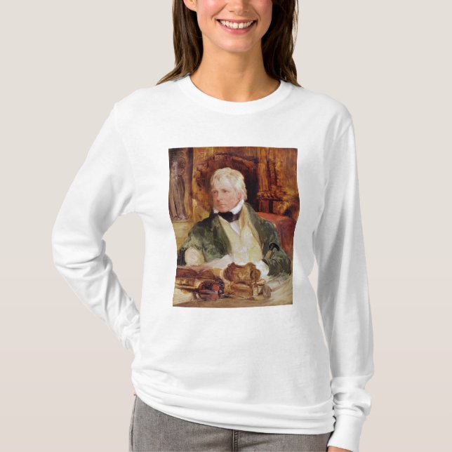 Camiseta Retrato do senhor Walter Scott (Frente)