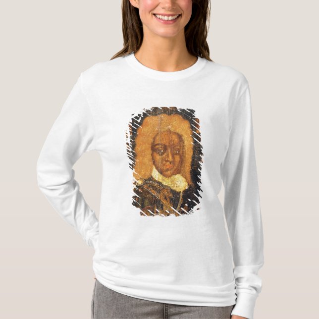 Camiseta Retrato do Tsar Alexei mim (Frente)