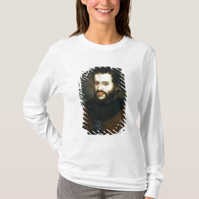 Camiseta Retrato do Tsar Ivan o V Alexeyevich (Frente)