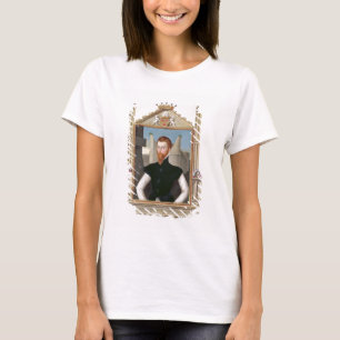 Camiseta Retrato do último conde de Edward Courtenay