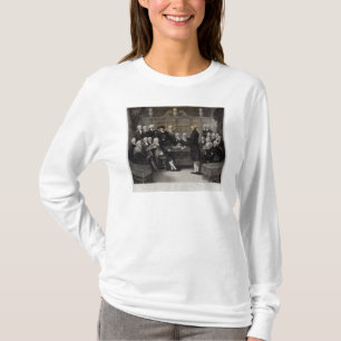 Camiseta Retrato dos membros médicos da sociedade de