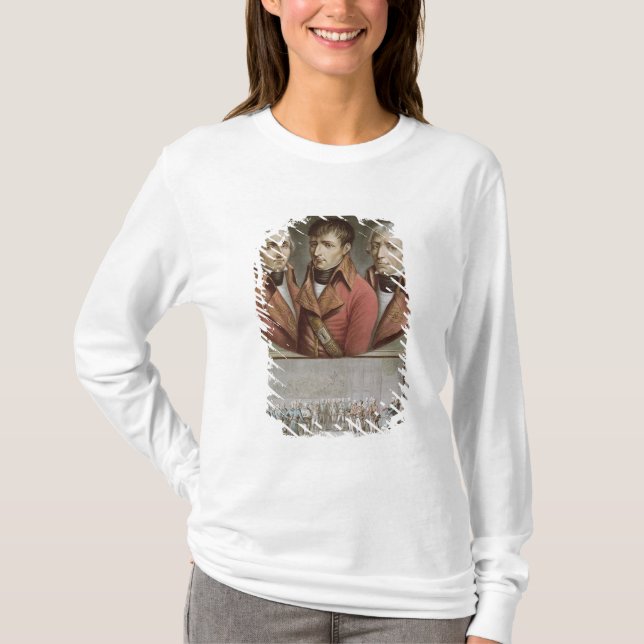 Camiseta Retrato dos três cônsules da república (Frente)