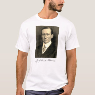 Camiseta Retrato e assinatura de Guglielmo Marconi T-Shir