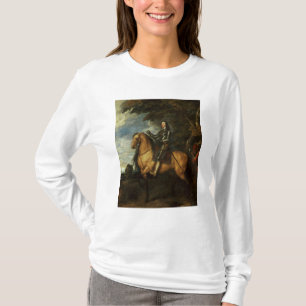 Camiseta Retrato equestre de Charles mim c.1637-38