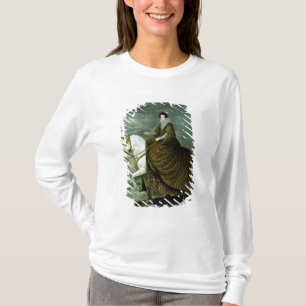 Camiseta Retrato equestre de Elisabeth de France