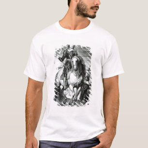 Camiseta Retrato equestre de Oliver Cromwell