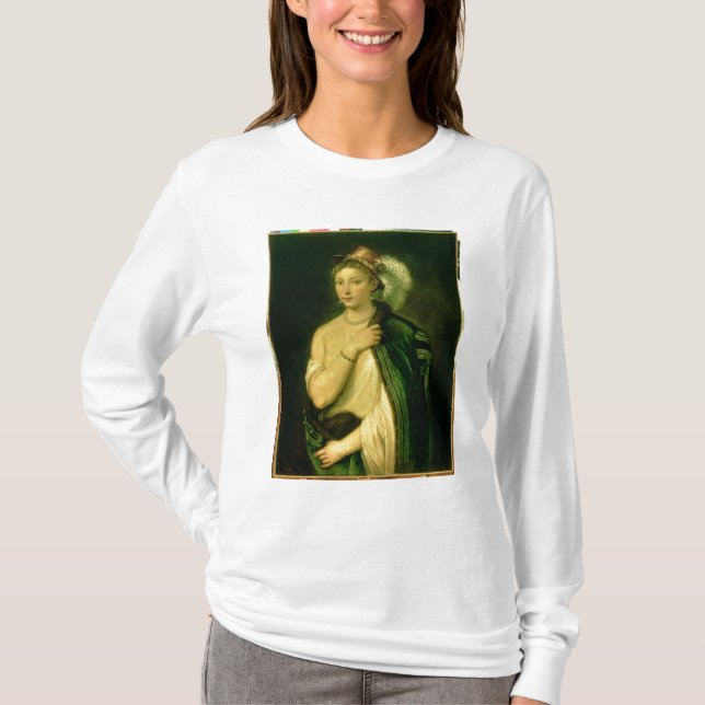 Camiseta Retrato fêmea, c.1536 (Frente)