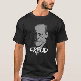 Camiseta Retrato icônico do Dr. Freud psicanalítico