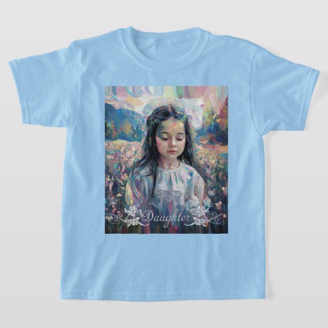 Camiseta Retrato Impressionista Meninas T-Shirt (Postura )