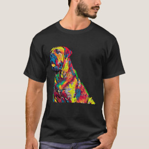 Camiseta Retrato italiano do animal de estimação da cabe