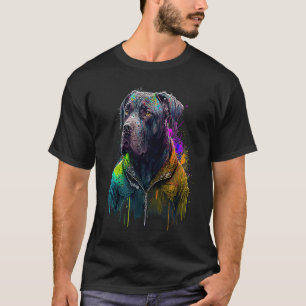 Camiseta Retrato italiano mastiff Cane Corso
