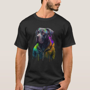 Camiseta Retrato italiano mastiff Cane Corso