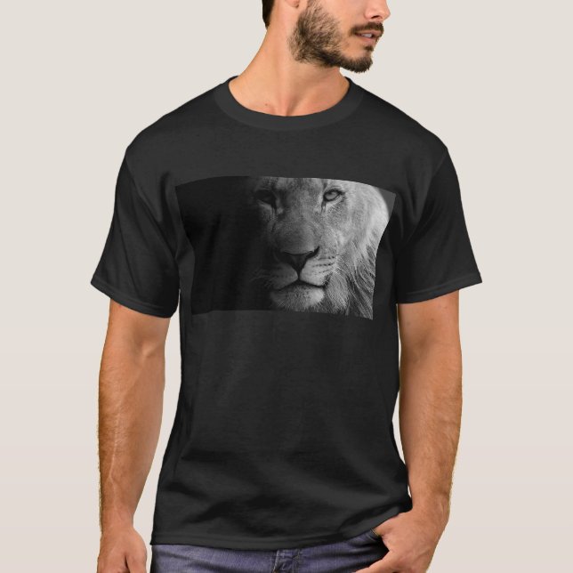 Camiseta Retrato Leitão de Liderança Motivacional em Branco (Frente)