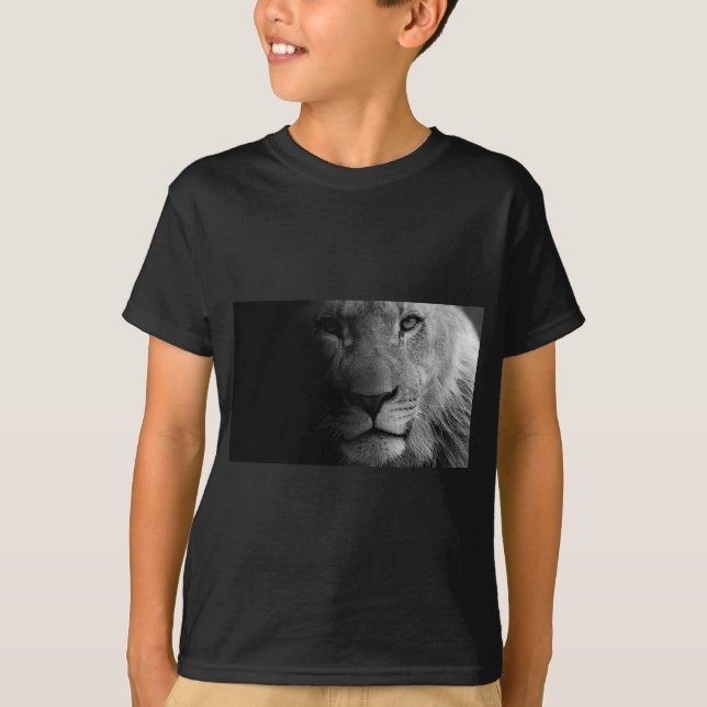Camiseta Retrato Leitão de Liderança Motivacional em Branco (Frente)