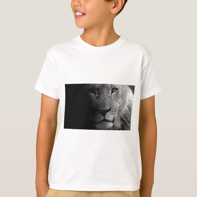 Camiseta Retrato Leitão de Liderança Motivacional em Branco (Frente)
