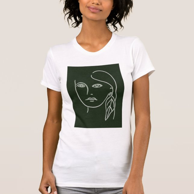 Camiseta Retrato Malaquita (Frente)