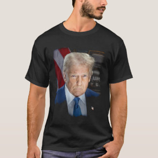 Camiseta Retrato Oficial da Inauguração do Presidente Trump