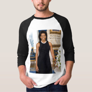 Camiseta Retrato oficial da primeira senhora Michelle Obama