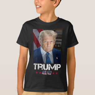 Camiseta Retrato Oficial Do Trump 4547 Dia De Inauguração