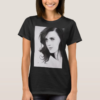 Camiseta Retrato Perry Katy Pencil.