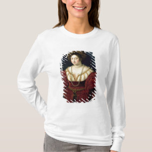 Camiseta Retrato póstumo do d'Este de Isabella