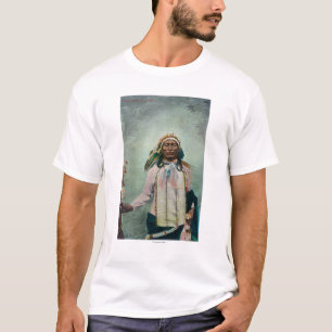 Camiseta Retrato principal da cauda do ferro de Sioux