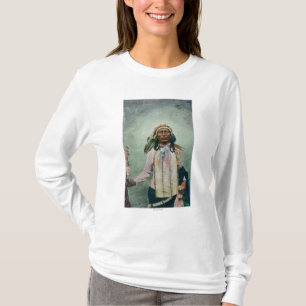 Camiseta Retrato principal da cauda do ferro de Sioux