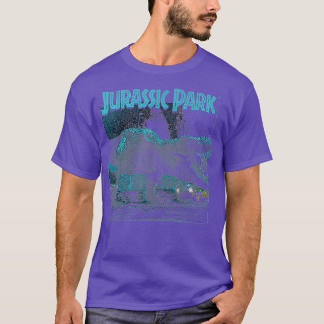 Camiseta Retrato Raio Jurassic Park TRe (Frente)