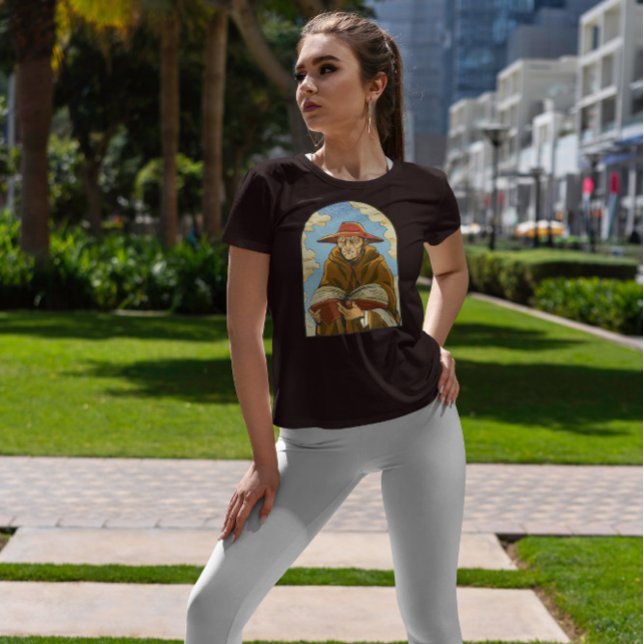 Camiseta Retrato religioso (Criador carregado)