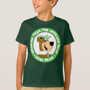 Camiseta Retrato sorridente do Urso Yogi