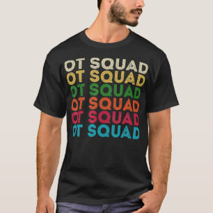 Camiseta Retrato Terapêutico do Esquadrão OT de Terapêutica