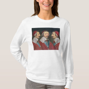 Camiseta Retrato triplo da cabeça de Richelieu, 1642