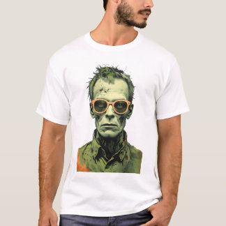 Camiseta Retrato Zombie de pop Art