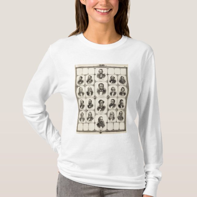Camiseta Retratos de Addison Daniels, RD Stephens (Frente)