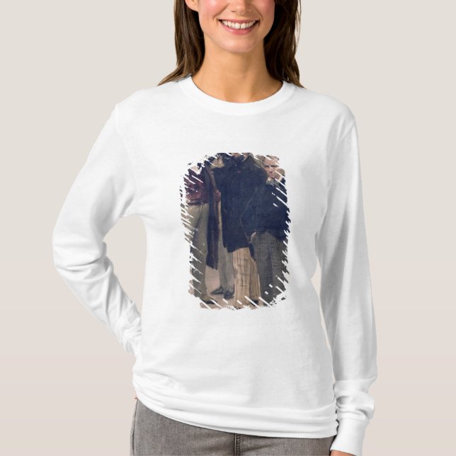 Camiseta Retratos de figuras literárias (Frente)