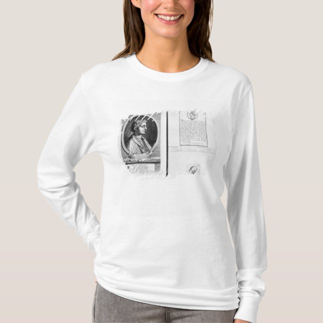 Camiseta Retratos de Horace Scipio Aemilianus (Frente)