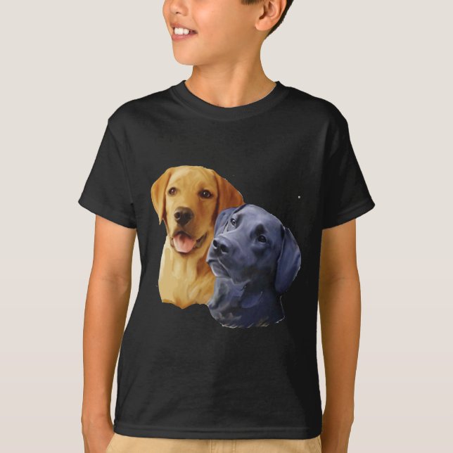 Camiseta Retratos do Labrador (Frente)