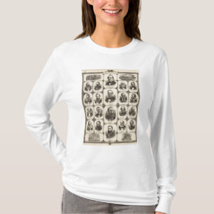 Camiseta Retratos dos cidadãos de Cedar Rapids