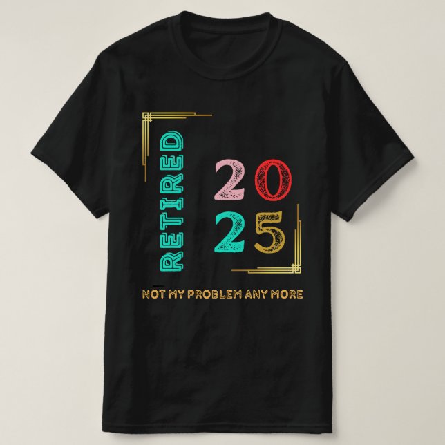 Camiseta Retred 2025 (Frente do Design)