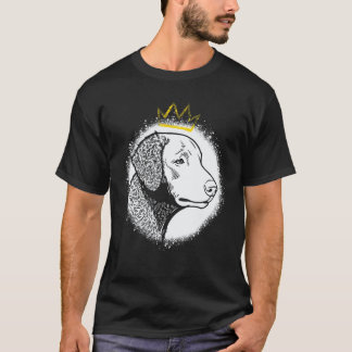 Camiseta Retriever de Capa Encaracolada com Coroa