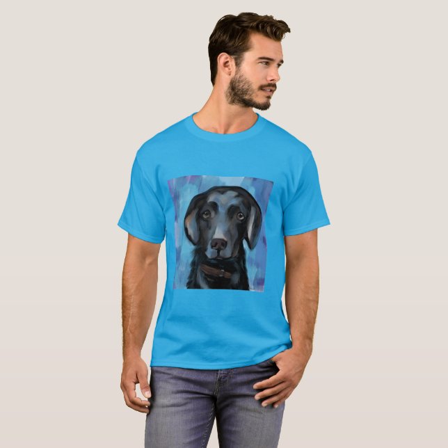 Camiseta Retriever de Labrador  (Frente Completa)