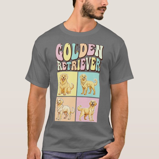 Camiseta Retriever de ouro (Frente)
