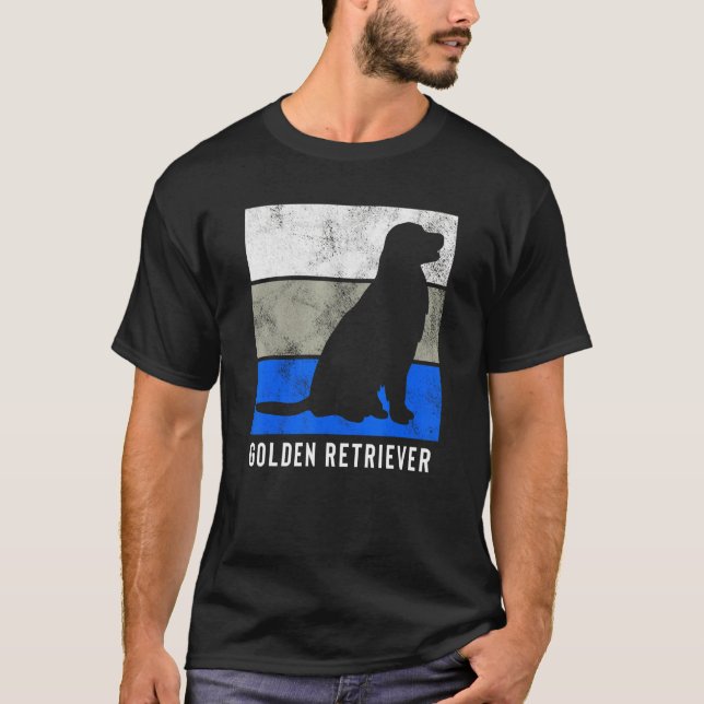 Camiseta Retriever de ouro (Frente)