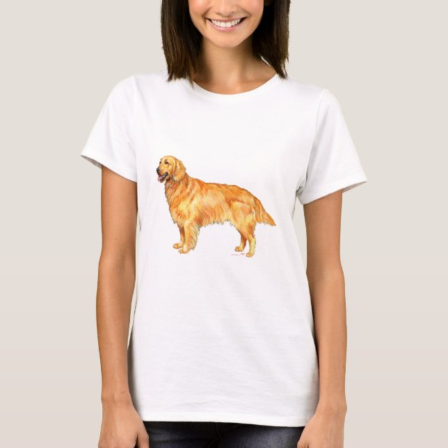 Camiseta Retriever de ouro (Frente)