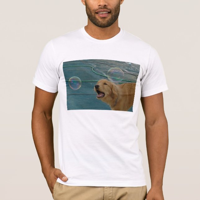 Camiseta Retriever de ouro (Frente)